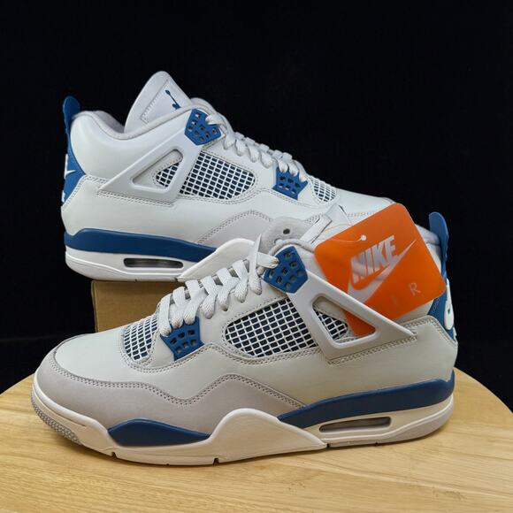 Jordan Other - Air Jordan 4 Retro 2024 Men's Size 10.5 Sneakers Military Blue, FV5029-141